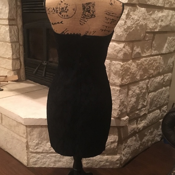 Sexy black party dress, designer Roberta - Picture 2 of 3